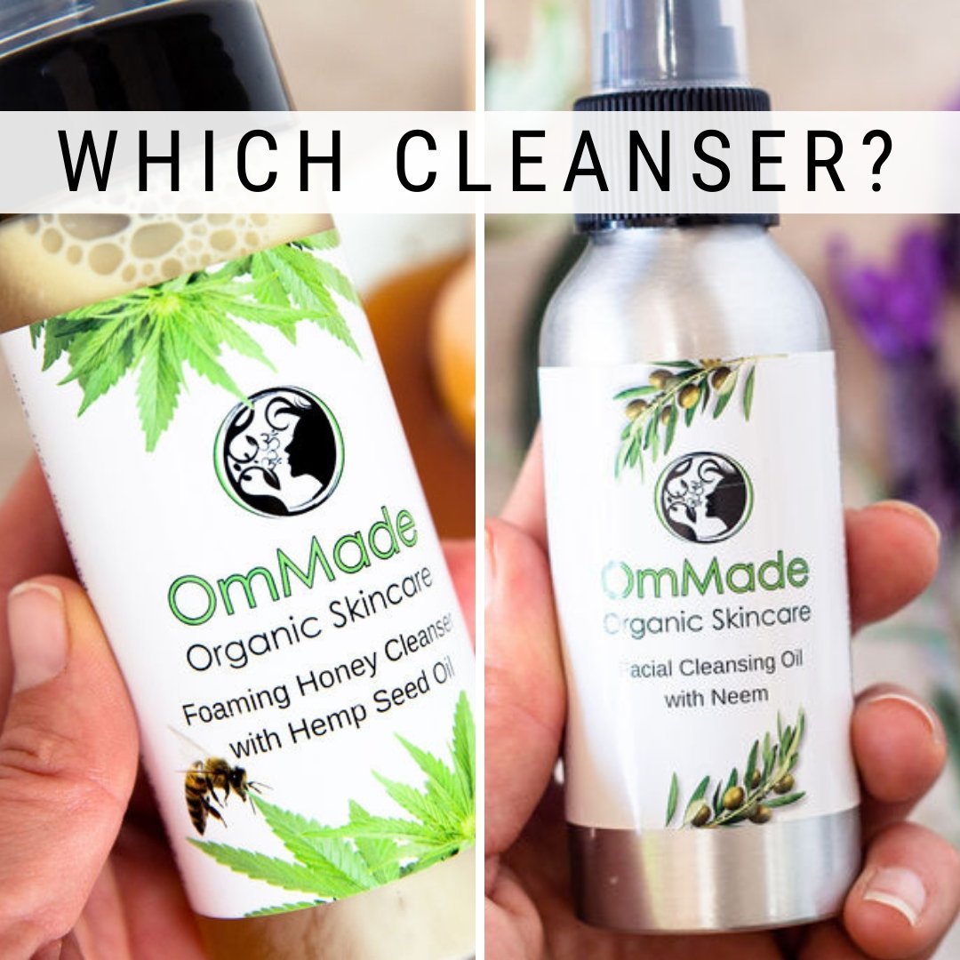 Which Natural Cleanser? - OmMade Organic Skincare