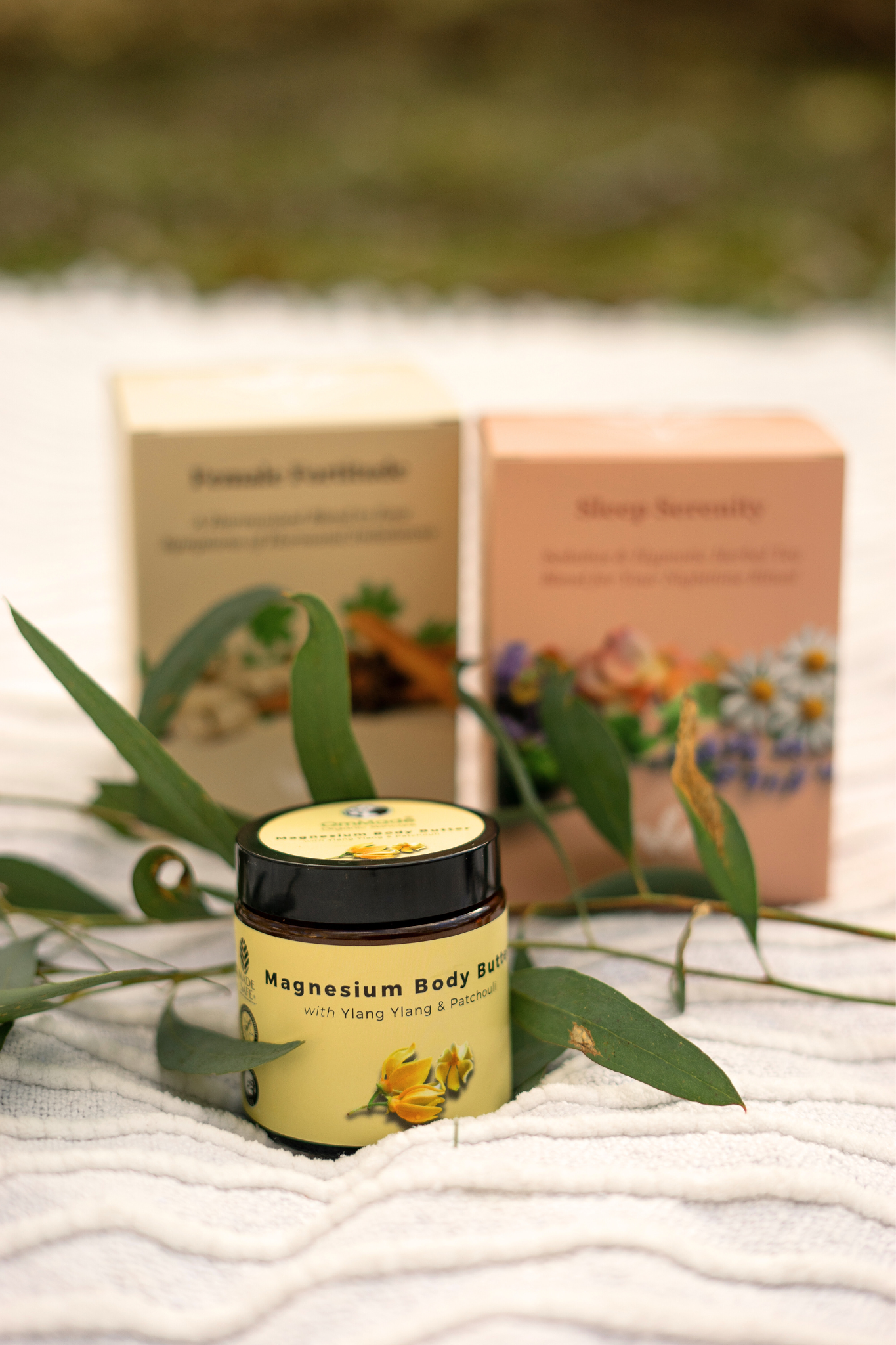 All OmMade Organic Skincare & Hidden Treasure Tea