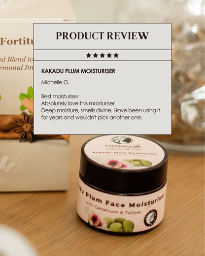 Kakadu Plum Face Moisturiser with Geranium & Tallow