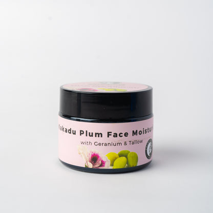 Kakadu Plum Face Moisturiser with Geranium & Tallow