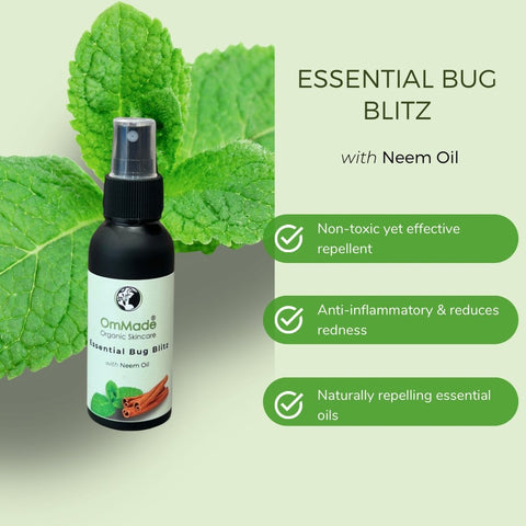 Essential Bug Blitz 100ml - OmMade Organic Skincare