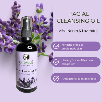 Facial Cleansing Oil - OmMade Organic Skincare