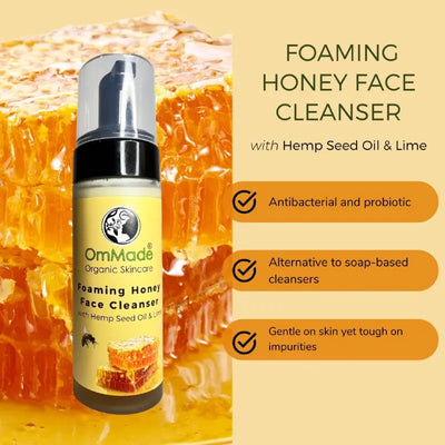 Foaming Honey Cleanser - OmMade Organic Skincare
