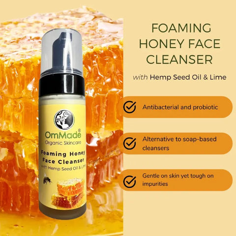 Foaming Honey Cleanser - OmMade Organic Skincare