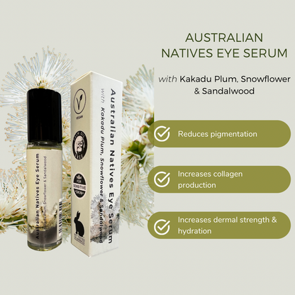 Australian Natives Eye Serum with Kakadu Plum, Snowflower & Sandalwood